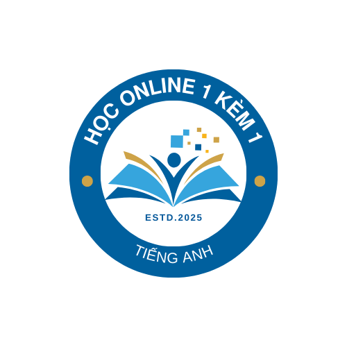 HỌC 1 KÈM 1 TIẾNG ANH ONLINE